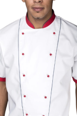 Kuchařský rondon Princes s krátkým rukávem pánský