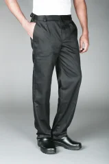 Pánské kuchařské kalhoty černé