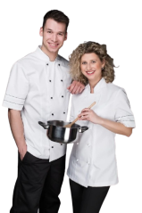 Kuchařský rondon Princes s krátkým rukávem pánský