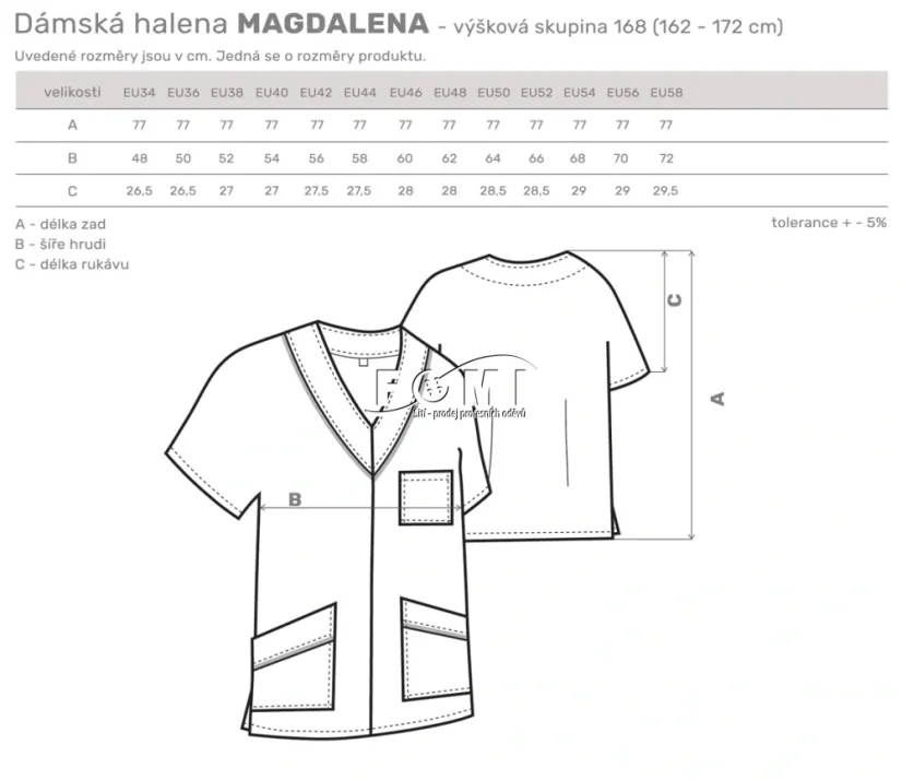 Dámská halena Magdaléna