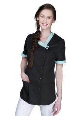 Kuchařský rondon Pavla s krátkým rukávem dámský