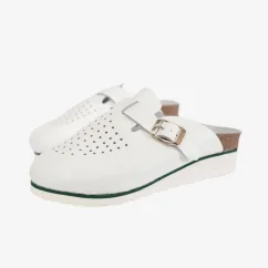 Dámská obuv Bambus (bílá perforovaná)