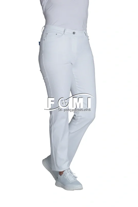 Dámské kalhoty bílé jeans