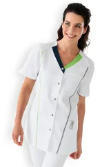 Dámská halena s barevným prvkem