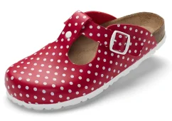 Dámská obuv "Červené puntíky"