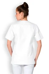 Tunika UNISEX do "V" - bílá