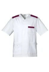 Pánská halena s barevnými lemy