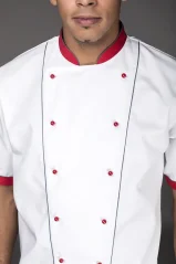 Kuchařský rondon Princes s krátkým rukávem pánský