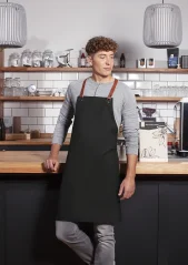 Stylová zástěra UNISEX LS 37